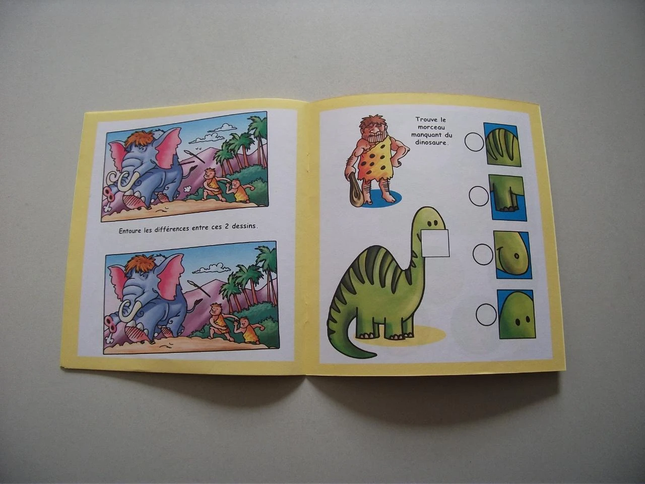 Boek prehistorische spelletjes voor kinderen – photo 9